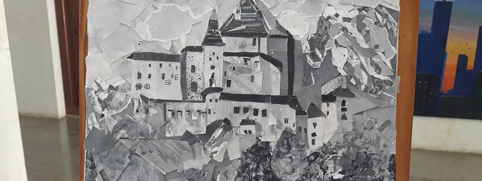 Workshops - Black and White Collage