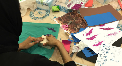 Workshops - Patterns of the Sea <br> Textile Printing
